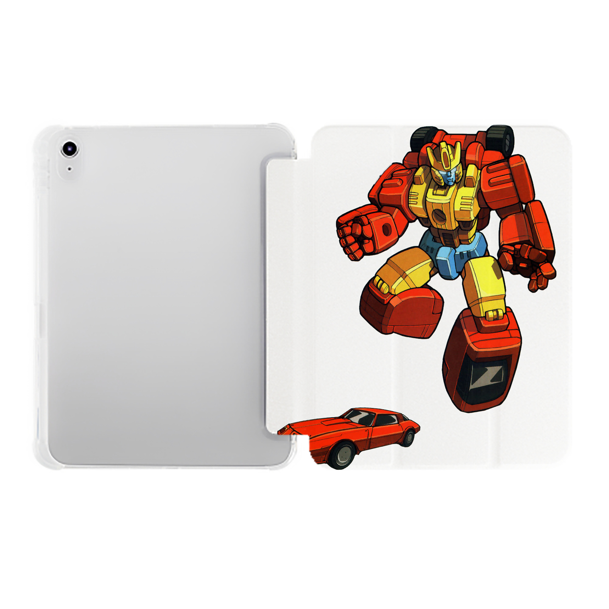 （画像用）  IPad ケース ペン収納付き 三つ折りスタンド PUレザー×シリコン 対応機種9.5/10.5/10.9インチ